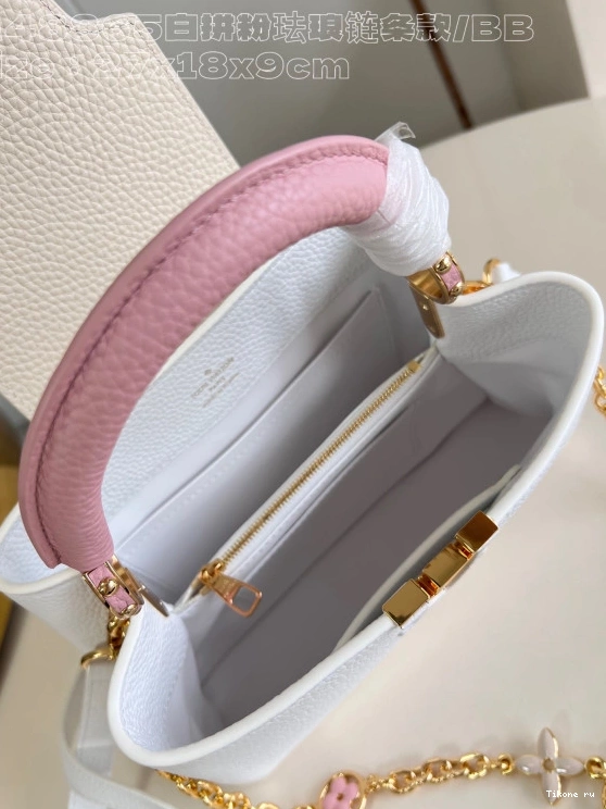 Affordable BB-27*18*9CM VUITTON CAPUCINES LOUIS 0812